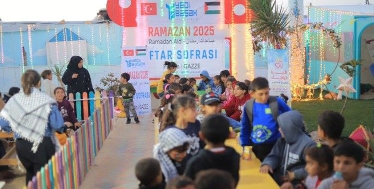 Yedi Başak, Dünya Yetim Günü’nde yetimlerle iftar sofrasında buluştu
