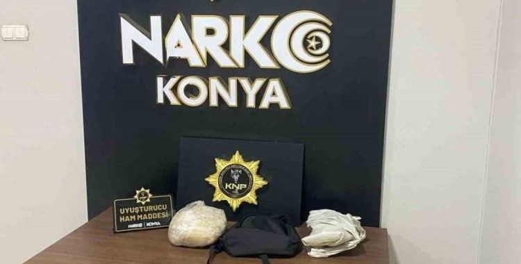 Konya’da uyuşturucu operasyonu
