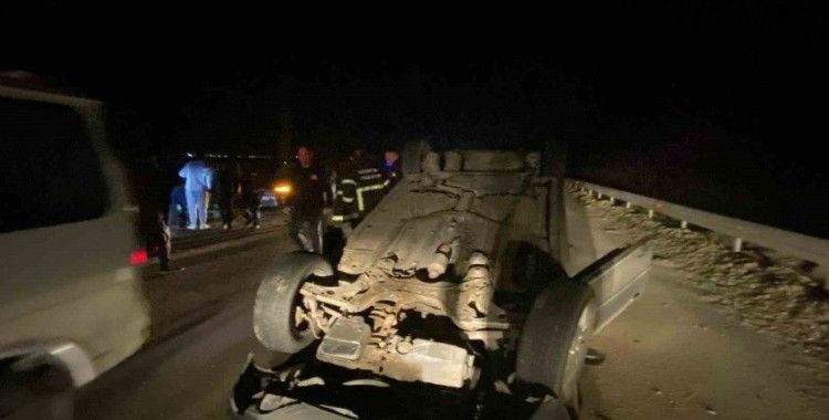 Erzincan’da trafik kazası: 1 yaralı
