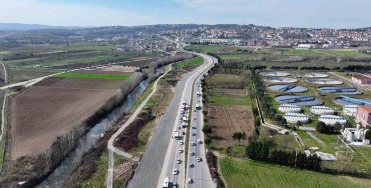 1 milyarlık yatırımın 6 kilometrelik bölüm tamamlandı
