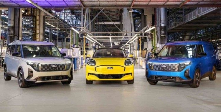 Tamamen elektrikli yeni Ford’lar Avrupa yollarına çıkmaya hazır
