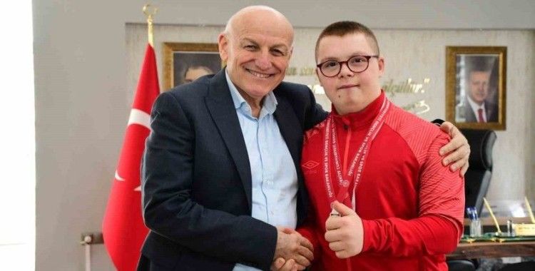 Terme’nin en ’özel’ sporcusu
