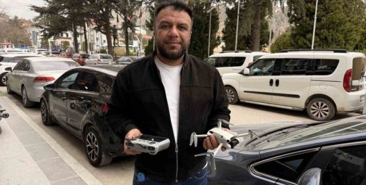 Dron’u deniyorum dedi, okeyde hile yaparken yakalandı