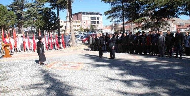 Yunak’ta Çanakkale Zaferi’nin 110. yıl dönümünde şehitler anıldı