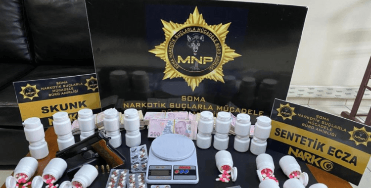 Soma'da uyuşturucuyla etkin mücadele