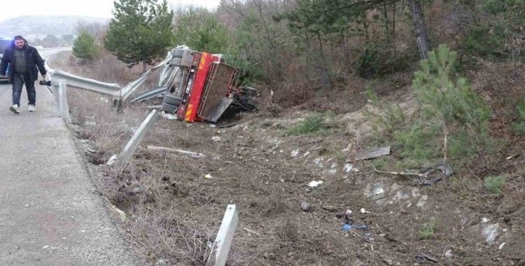 Tavşanlı’da trafik kazası, 1 yaralı
