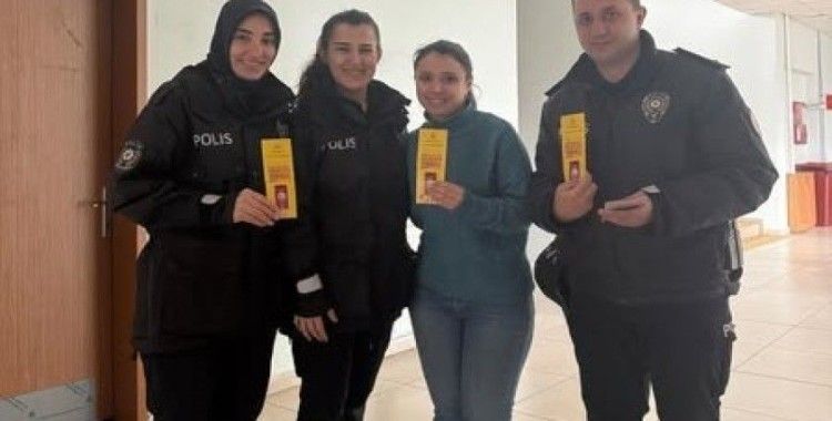 Polis KADES bilgilendirmesi yaptı
