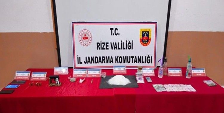 Rize'de uyuşturucu operasyonu : 1 kişi tutuklandı