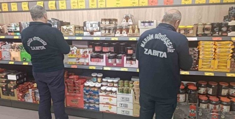 Mardin’de zabıta ekiplerinin market denetimleri devam ediyor
