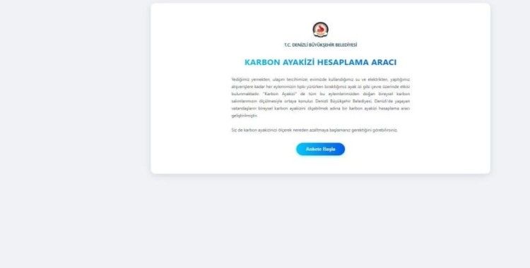 Denizli Büyükşehir Belediyesinden iklim dostu adım
