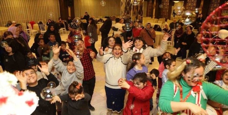 Canik’te gönül sofraları özel çocuklar için kuruldu
