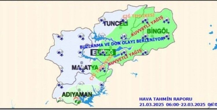 Meteorolojinin 5 il için ‘kuvvetli yağış’ ve ‘zirai don’ uyası sürüyor
