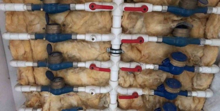 Aydıntepe’de vatandaşlar sayaç ve su borusu donma riskine karşı uyarıldı
