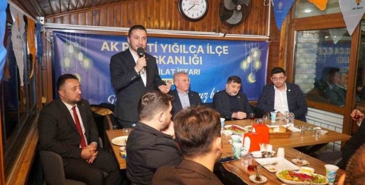 AK Parti heyeti Yığılca’da halkla buluştu
