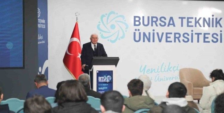 BTÜ konuşmalarının konuğu İbrahim Gülmez: "Sanayi fırsatlarını değerlendirerek başarıya ulaşın"
