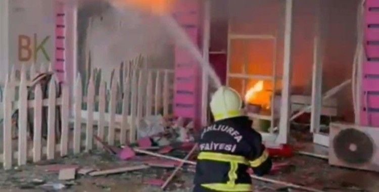 Şanlıurfa’da iş yeri yangını kontrol altına alındı
