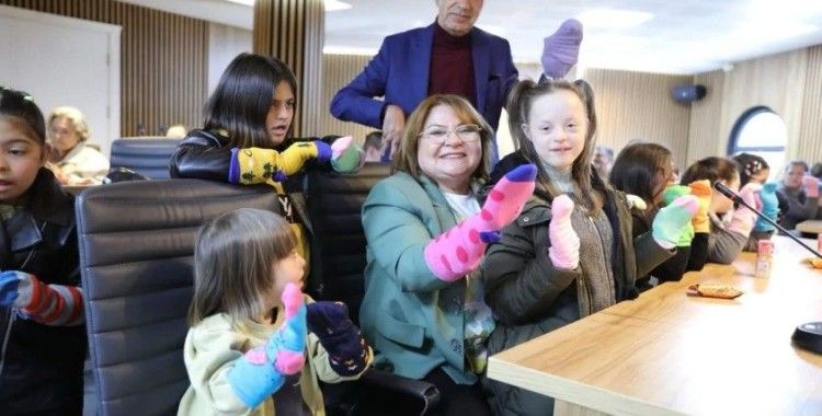 Didim Belediye Başkanı Gençay özel çocuklarla bir araya geldi
