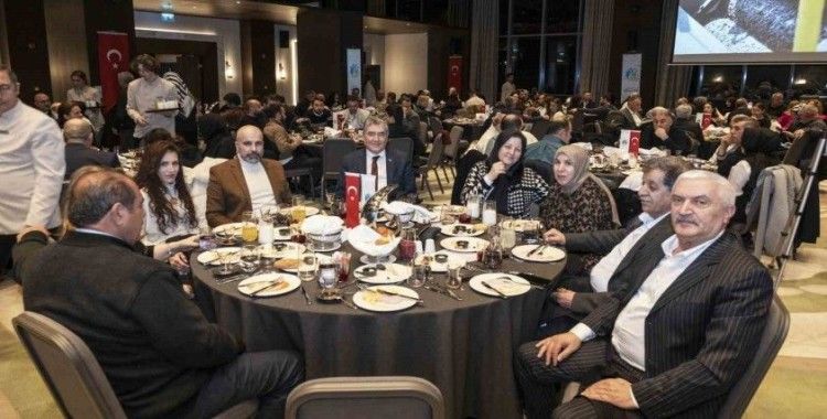 Yeşil çevre ailesi iftar programında bir araya geldi
