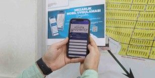 Mezar yeri bilgisine tek tıkla ulaşım
