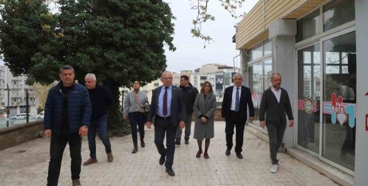 Başkan Akın projeleri yerinde inceledi
