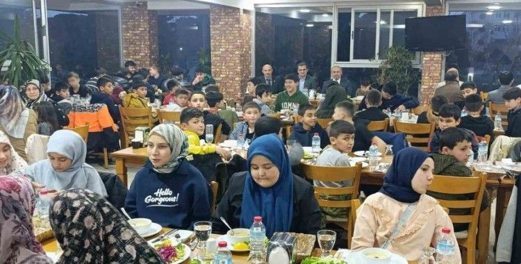 Kaymakam Güldoğan, Kur’an Kursu öğrencileriyle iftar yaptı
