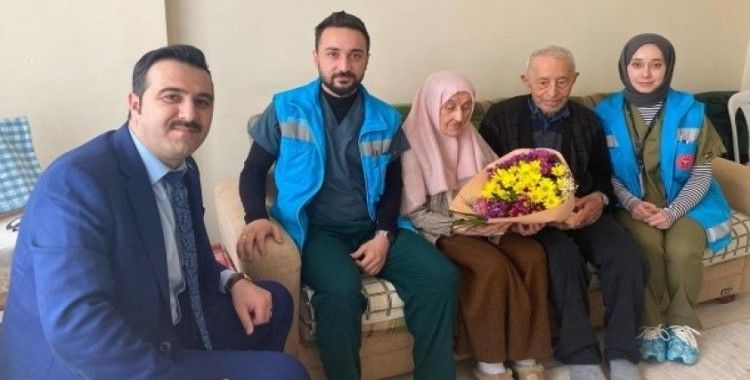 Alaca’da yaşlılar unutulmadı
