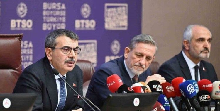 BTSO ve Milli Eğitim Bakanlığı Mesleki Eğitimde İş Birliği Protokolü imzaladı
