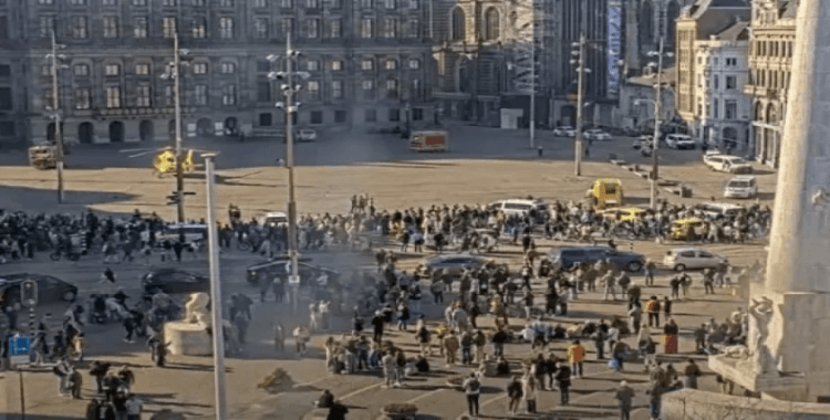 Amsterdam'da saldırı: 5 kişi yaralandı