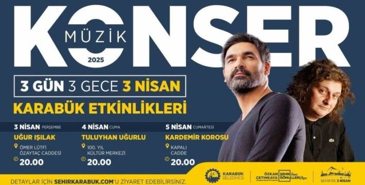 ‘3 Nisan’ Karabük’te doyasıya kutlanacak
