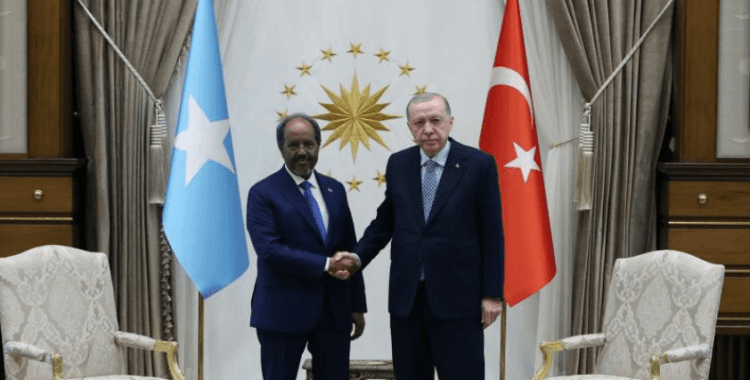Cumhurbaşkanı Erdoğan, Somali Cumhurbaşkanı ile görüştü