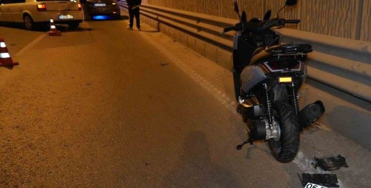 Kırıkkale’de otomobil motosiklete çarptı: 2 yaralı
