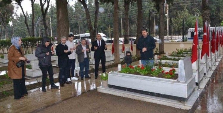 Manisa’da şehit aileleri ve gazilerden hüzün dolu ziyaret
