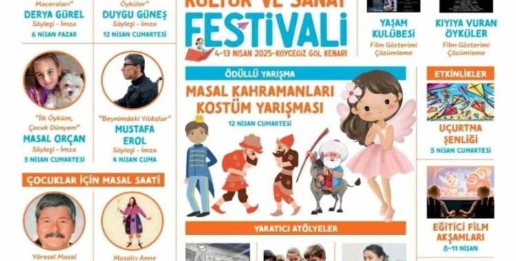 Köyceğiz’de Çocuk Kitapları Kültür ve Sanat Festivali başlıyor
