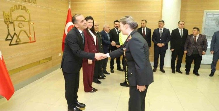 Çankırı protokolü bayramlaştı
