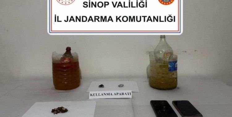 Sinop’ta uyuşturucu operasyonu
