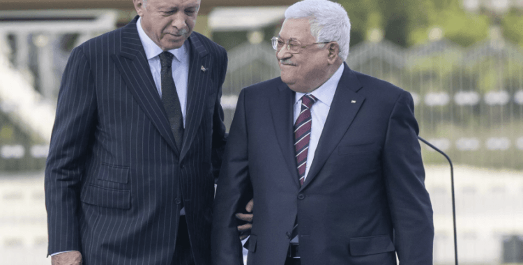 Cumhurbaşkanı Erdoğan, Filistin Devlet Başkanı Abbas ile telefonda görüştü