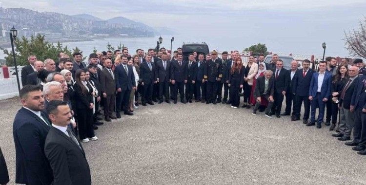 Zonguldak’ta protokol üyeleri bayramlaştı
