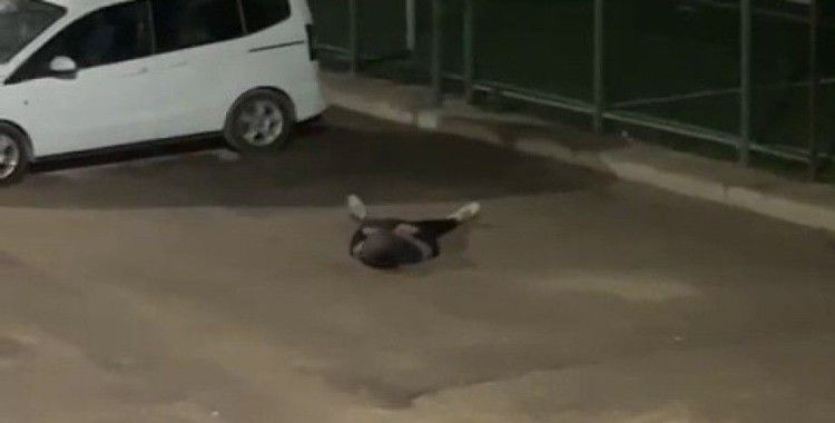 Yere yığılan şahıs hastaneye kaldırıldı
