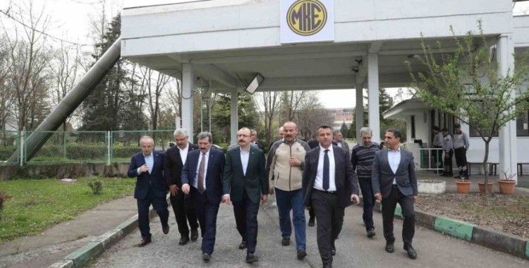 MKE Çarşamba Kampüsü’ndeki çalışmalar değerlendirildi
