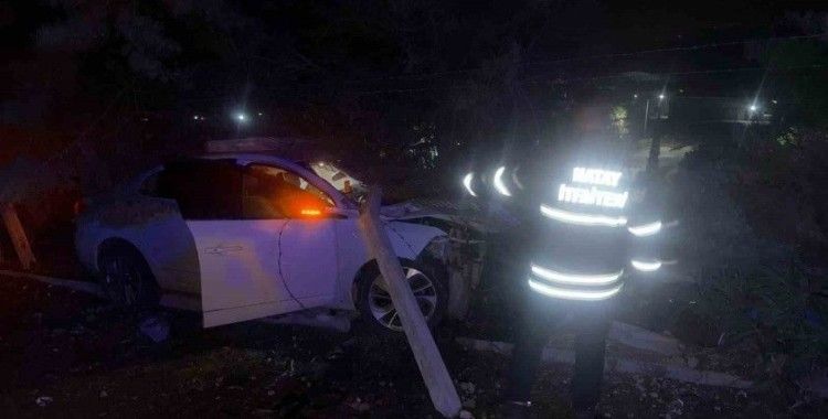 Hatay’da trafik kazası: 2 yaralı

