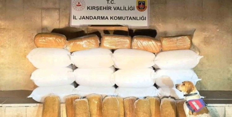 Kırşehir’de 633 kilo kaçak tütün ele geçirildi
