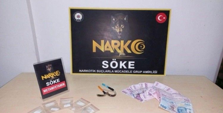 Söke’de narkotik polisleri uyuşturucuya geçit vermedi
