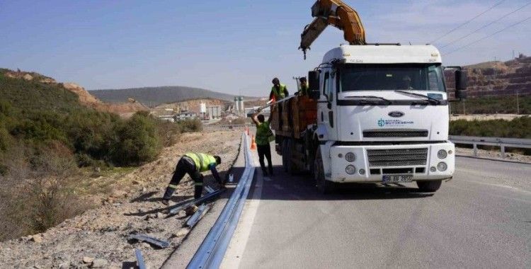 Hereke-Çerkeşli yoluna 3 kilometrelik otokorkuluk
