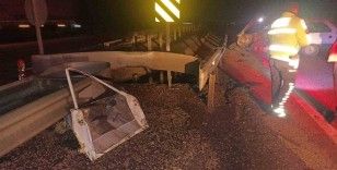 Balıkesir’de trafik kazası; 1 yaralı
