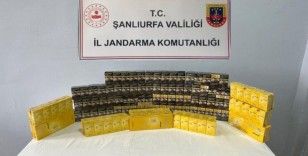 Viranşehir’de 2 bin 816 paket gümrük kaçağı sigara ele geçirildi
