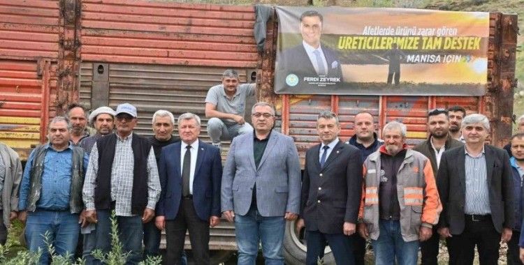 Manisa’daki orman yangınlarının izi siliniyor
