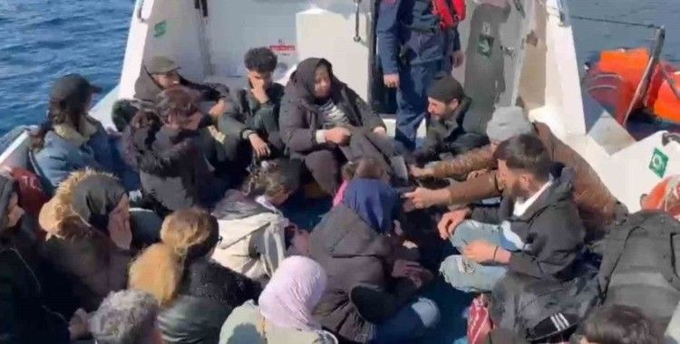 Bodrum’da 8’i çocuk 23 düzensiz göçmen yakalandı
