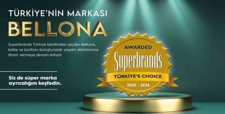 Bellona, 2025 Yılında ’Superbrands Türkiye’ Listesi’nde yerini aldı
