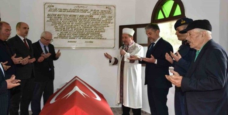 Milli Mücadele Kahramanı Şehit Müftü Mehmet Nuri Efendi, dualarla anıldı
