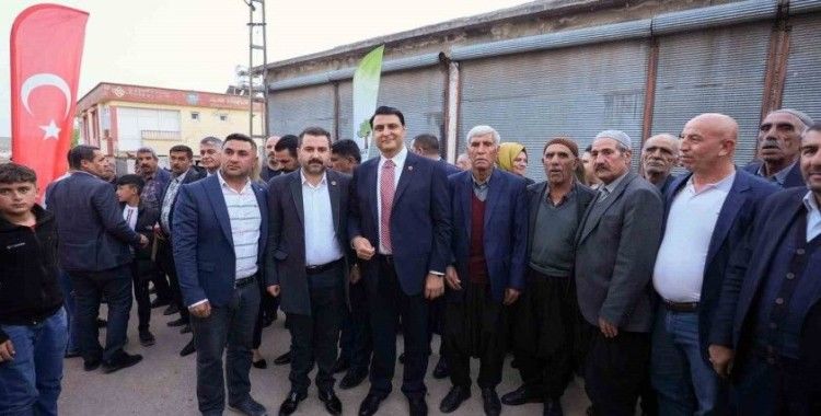 Başkan Yılmaz’a Kozluyazı’da coşkulu karşılama
